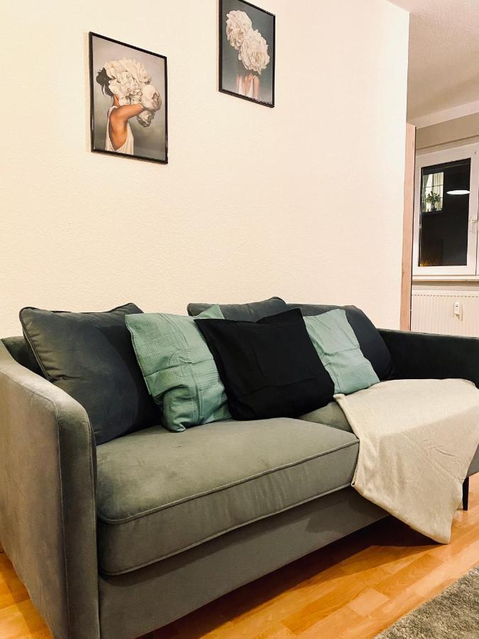 Saniertes Studio mit Balkon, WLAN, Netflix&Küche in City-Nähe Erfurt Exterior foto